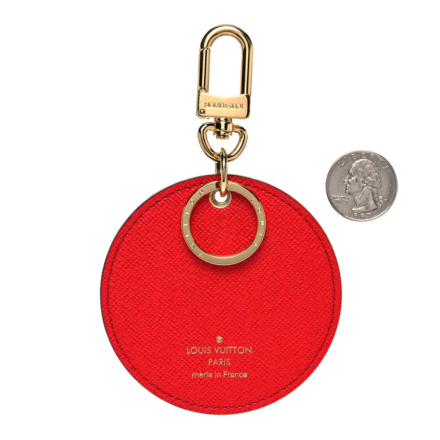Monogram 2019 Christmas Animation Paris Bag Charm Key Ring