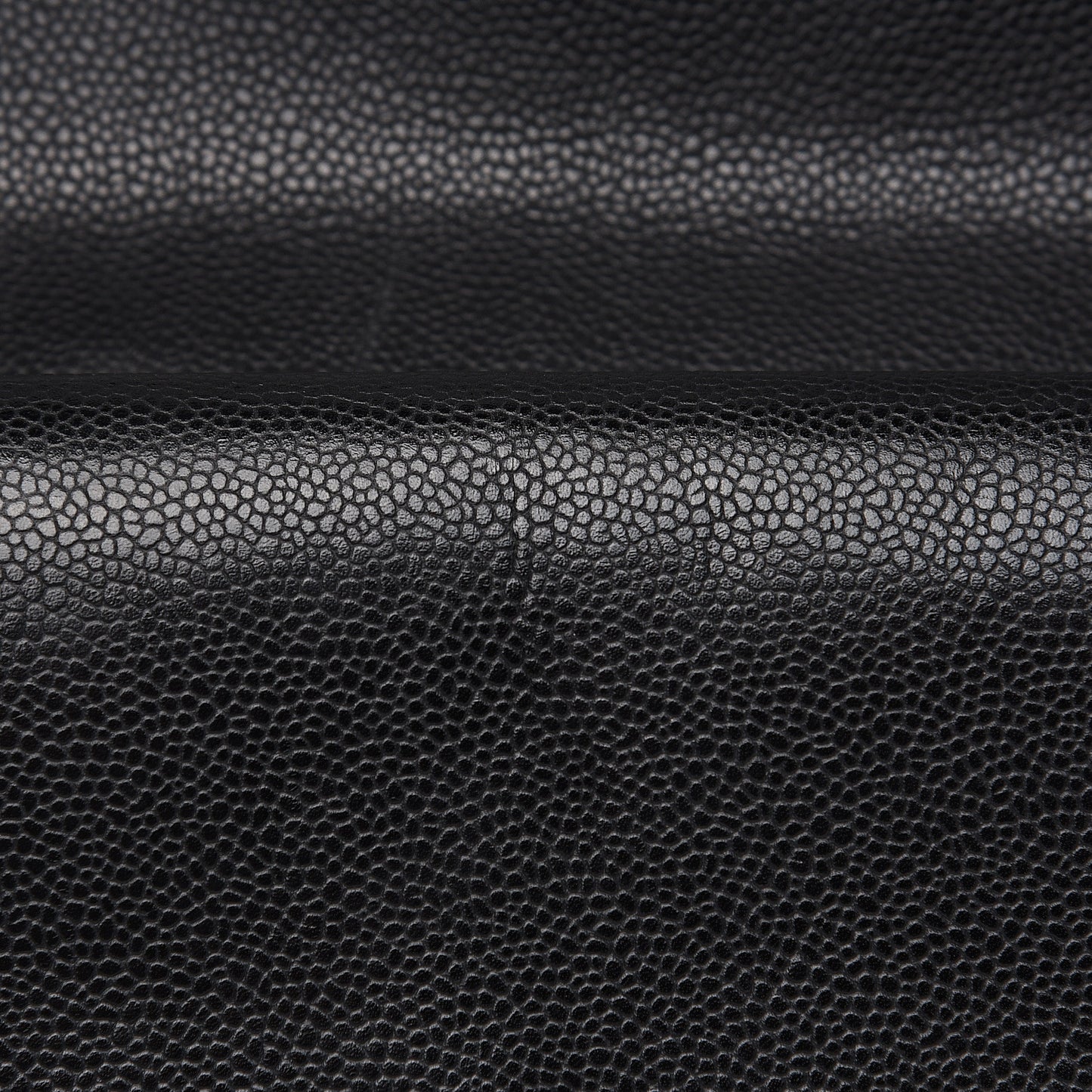 Caviar Quilted Maxi Double Flap Black