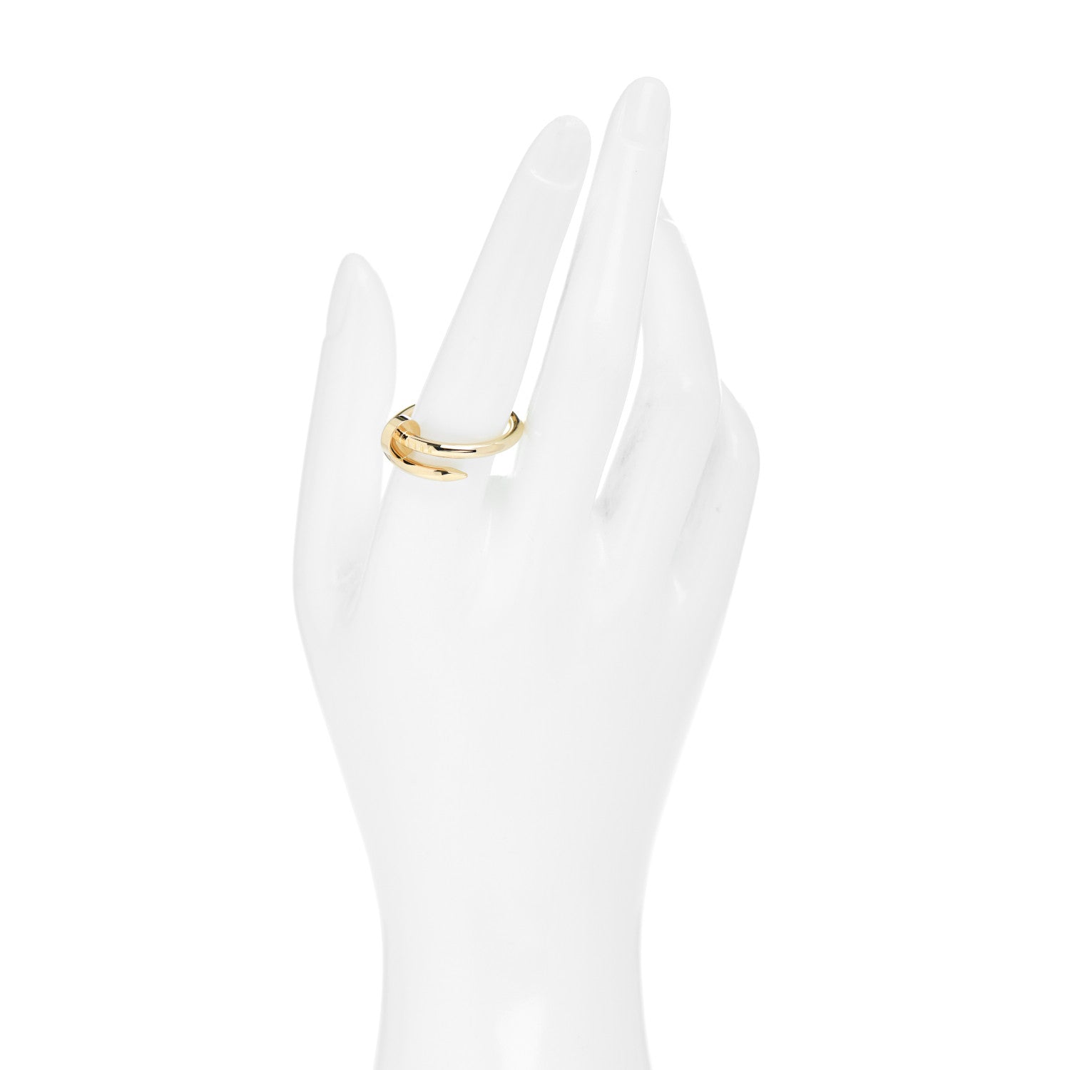 Cartier 18K Yellow Gold Juste Un Clou Ring 61 9.5 2 of 4