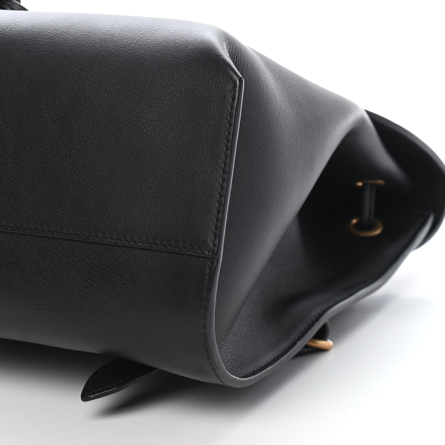 Gucci Calfskin Web GG Marmont Flap Chain Backpack Black 9 of 13