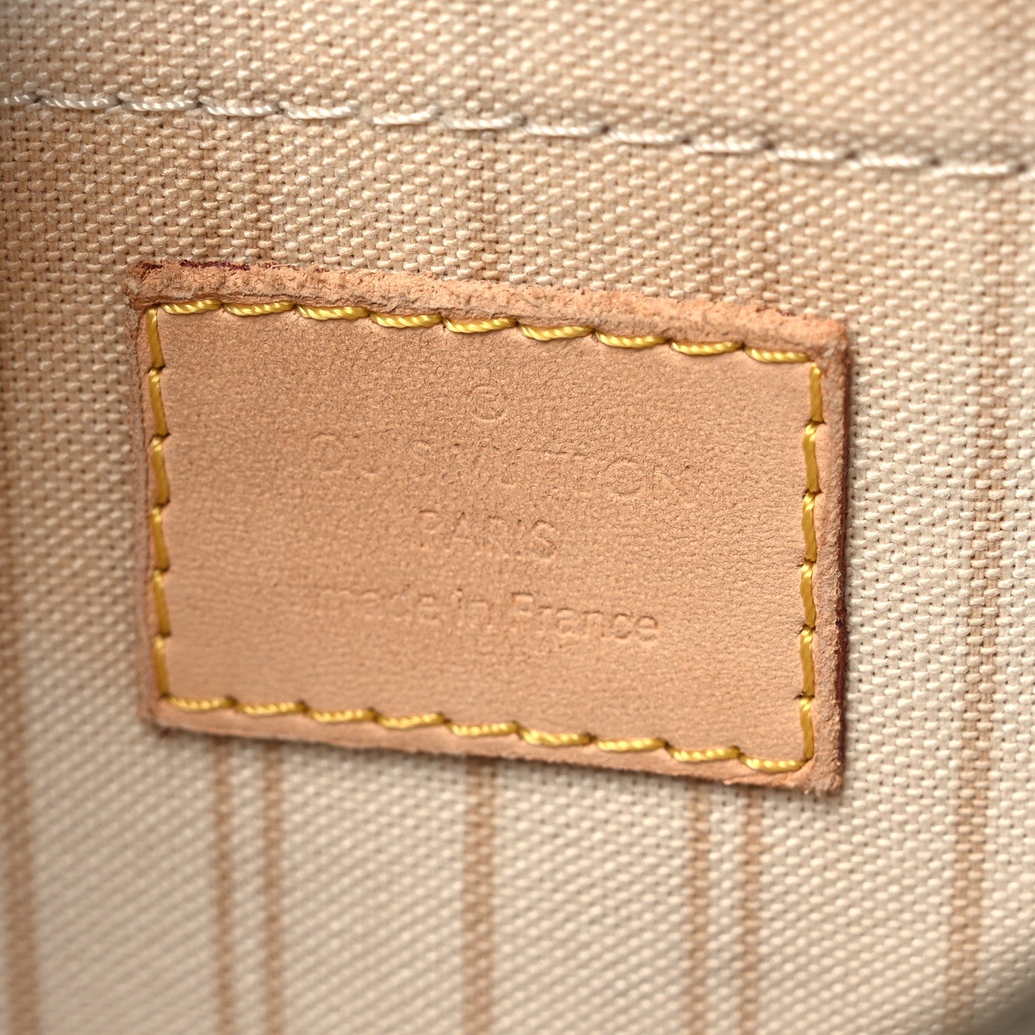 Louis Vuitton Damier Azur Neverfull MM GM Pochette 6 of 13