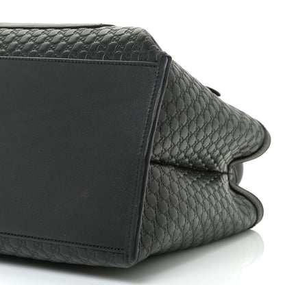 Gucci Soft Microguccissima Medium Tote Black 6 of 10
