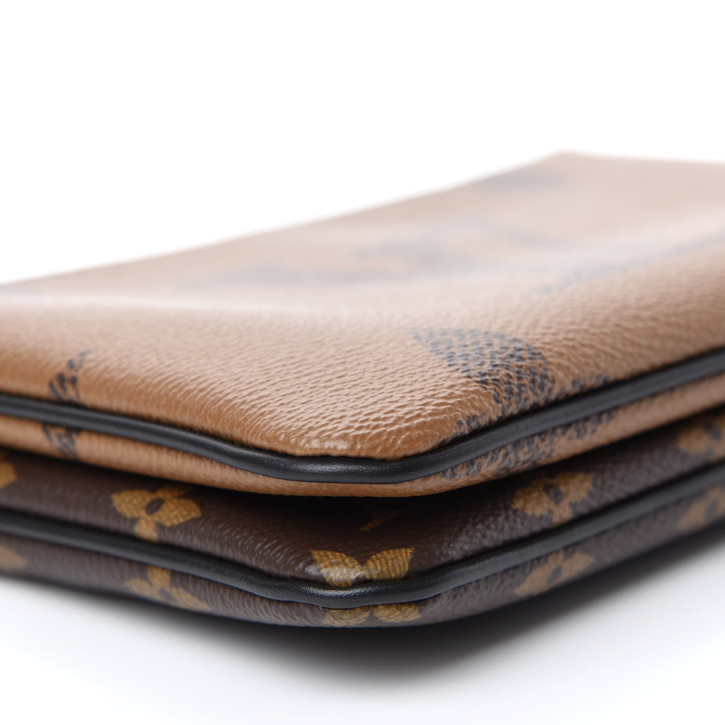 Reverse Monogram Giant Double Zip Pochette