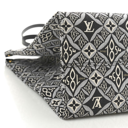 Louis Vuitton Jacquard Since 1854 Onthego GM Grey 8 of 10