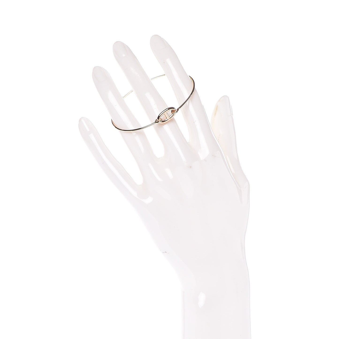 18K Rose Gold PM Ronde Chaine d'Ancre Bracelet SH