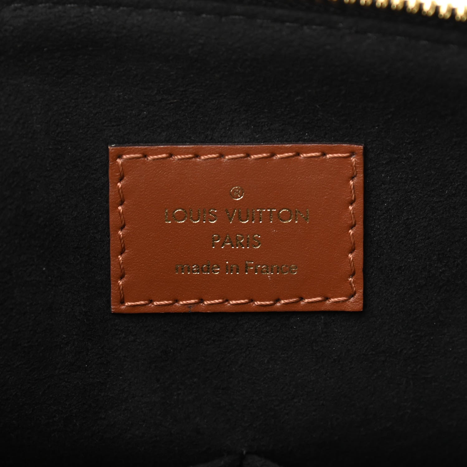 Louis Vuitton Monogram V Tote MM Black 5 of 11
