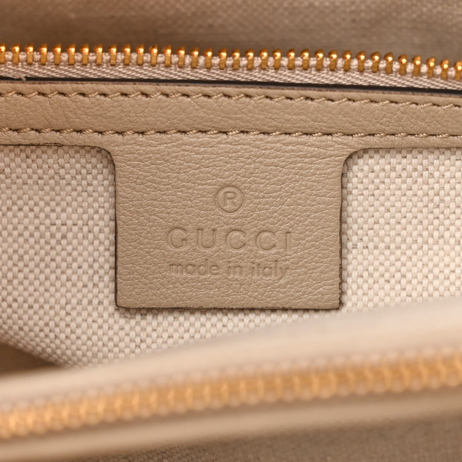 Gucci Wonka Grain Calfskin Medium Diana Tote Bag Oatmeal Vintage Green 6 of 12