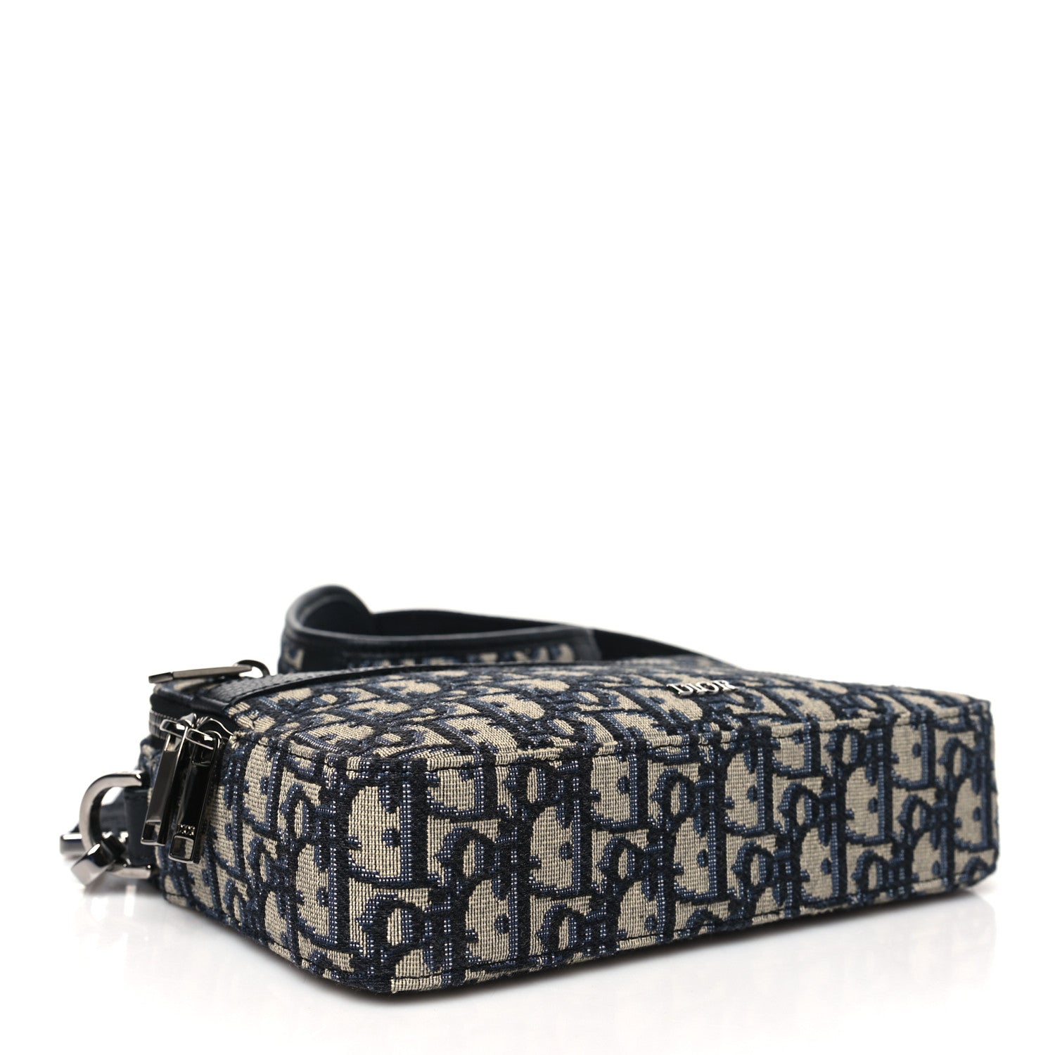 Christian Dior HOMME Oblique Safari Messenger Blue 4 of 9