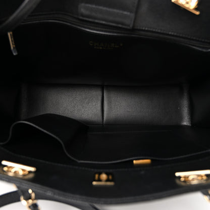 Chanel Caviar Quilted Large Shopping Tote Black 5 of 12