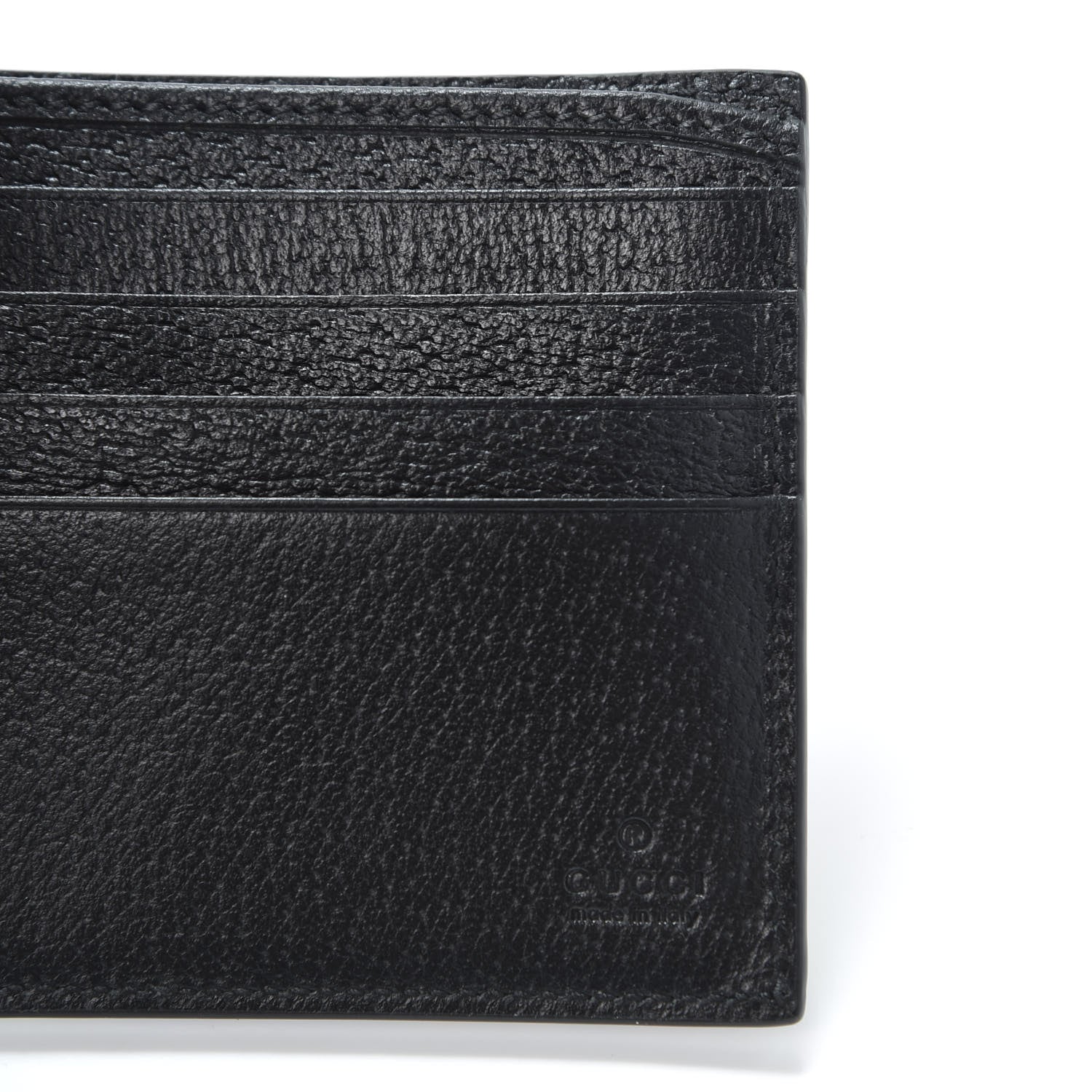 Gucci GG Supreme Monogram Psychedelic Bi-Fold Wallet Black Multicolor 7 of 9