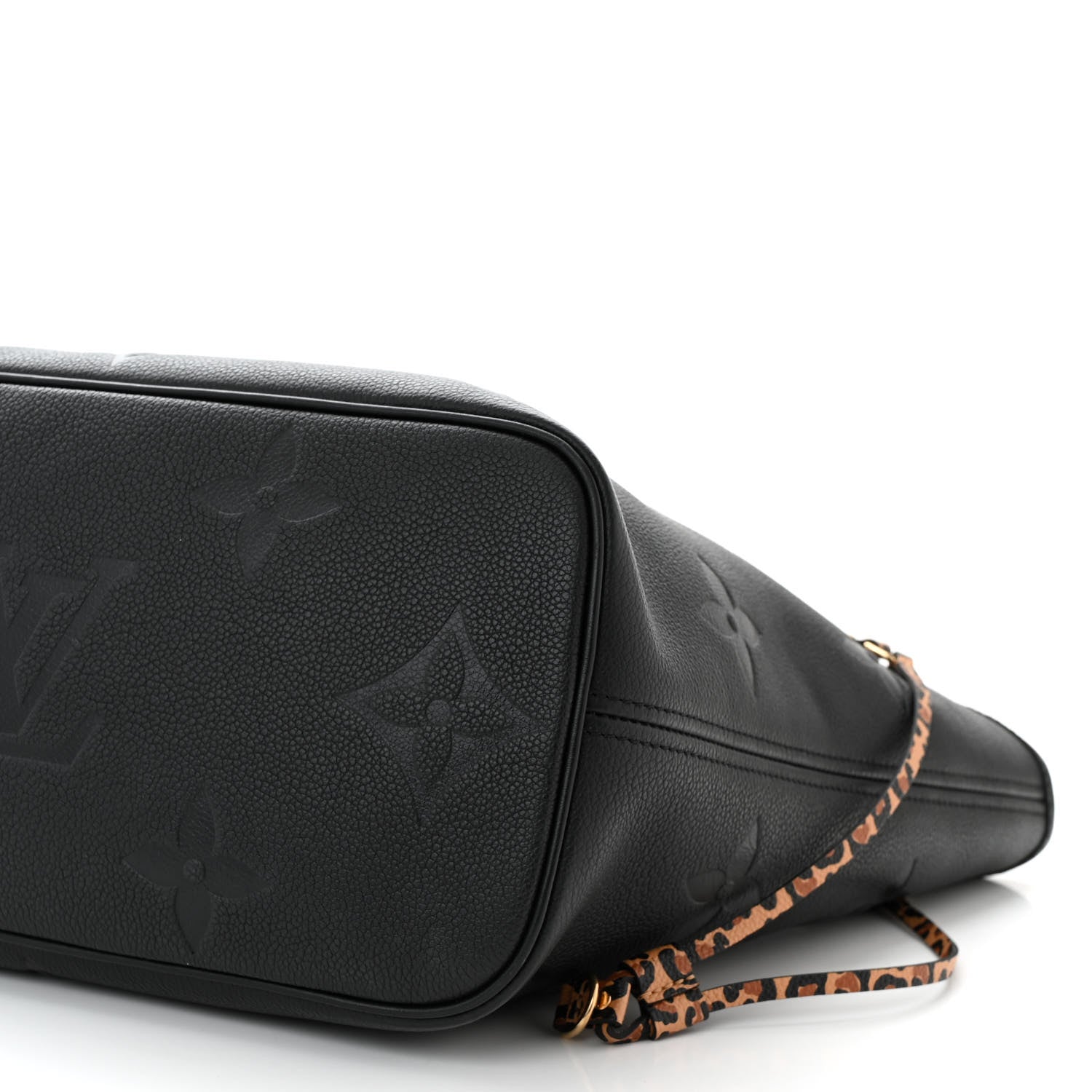 Louis Vuitton Empreinte Monogram Giant Wild at Heart Neverfull MM Black 10 of 11
