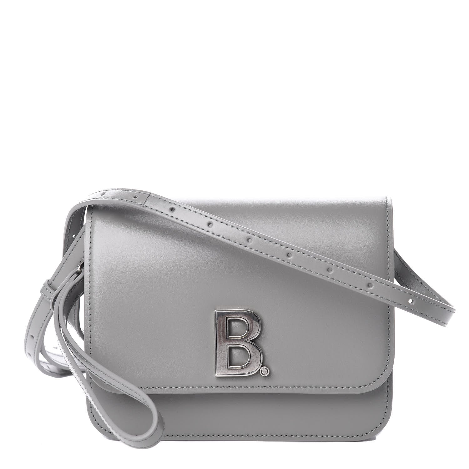 Balenciaga Shiny Box Calfskin Small B Bag Balenciaga Grey 1 of 10