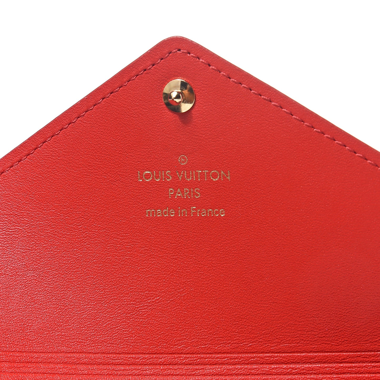 Monogram Medium Kirigami Pochette Insert Coquelicot