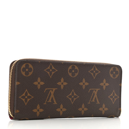 Louis Vuitton Monogram Clemence Wallet Fuchsia 3 of 7