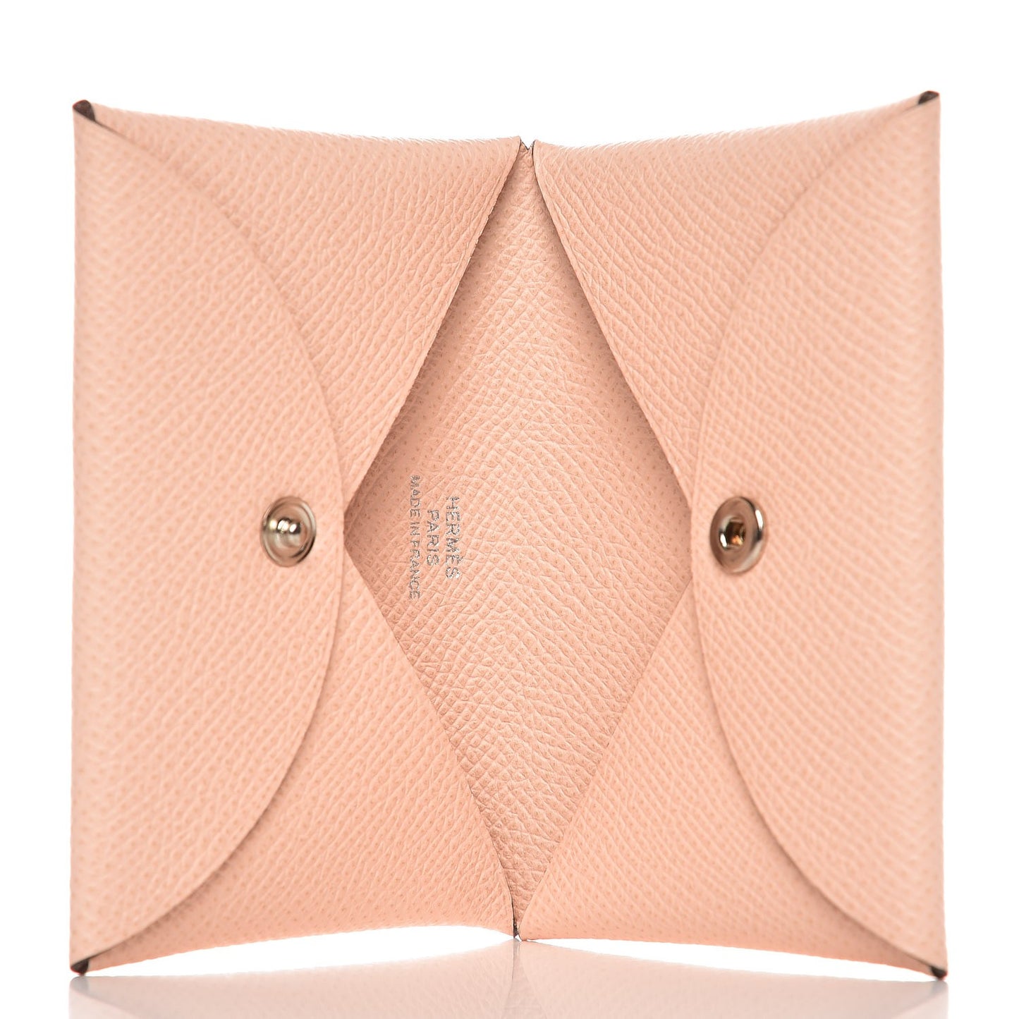 Epsom Calvi Card Case Rose Eglantine