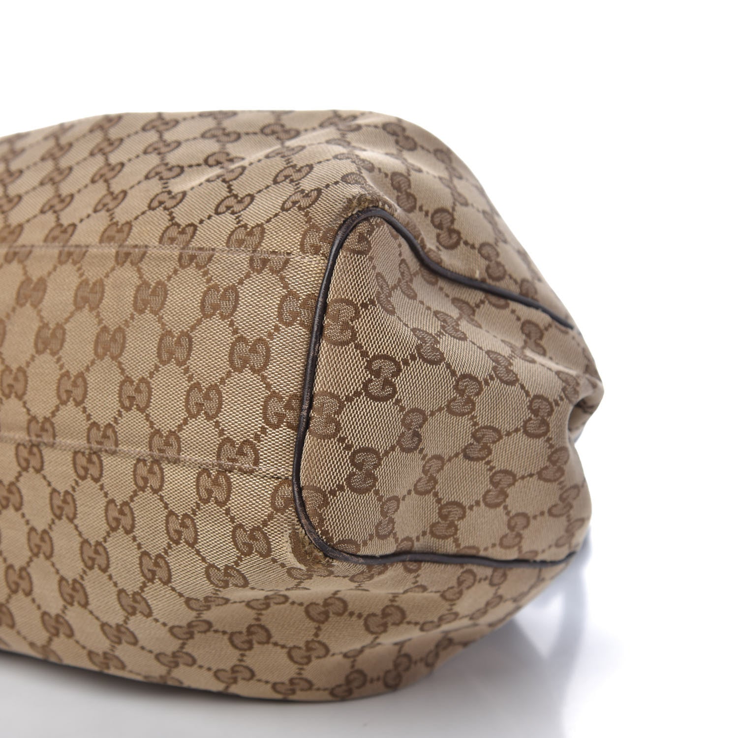 Gucci Monogram Medium Sukey Tote Dark Brown 13 of 14