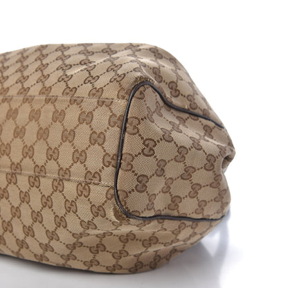 Gucci Monogram Medium Sukey Tote Dark Brown 13 of 14