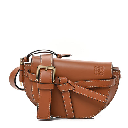 Loewe Calfskin Mini Gate Belt Bag Tan 1 of 8