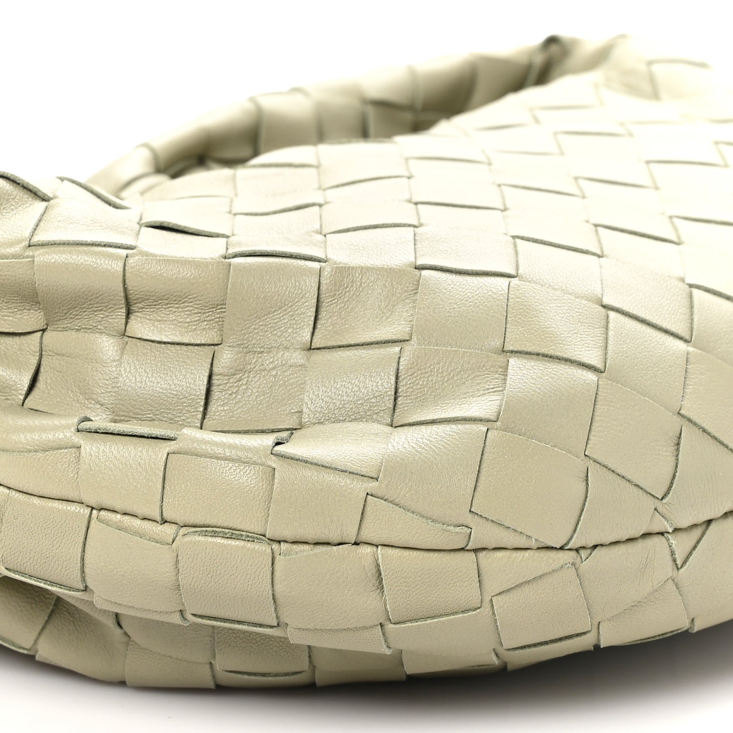 Nappa Intrecciato Mini Jodie Travertine