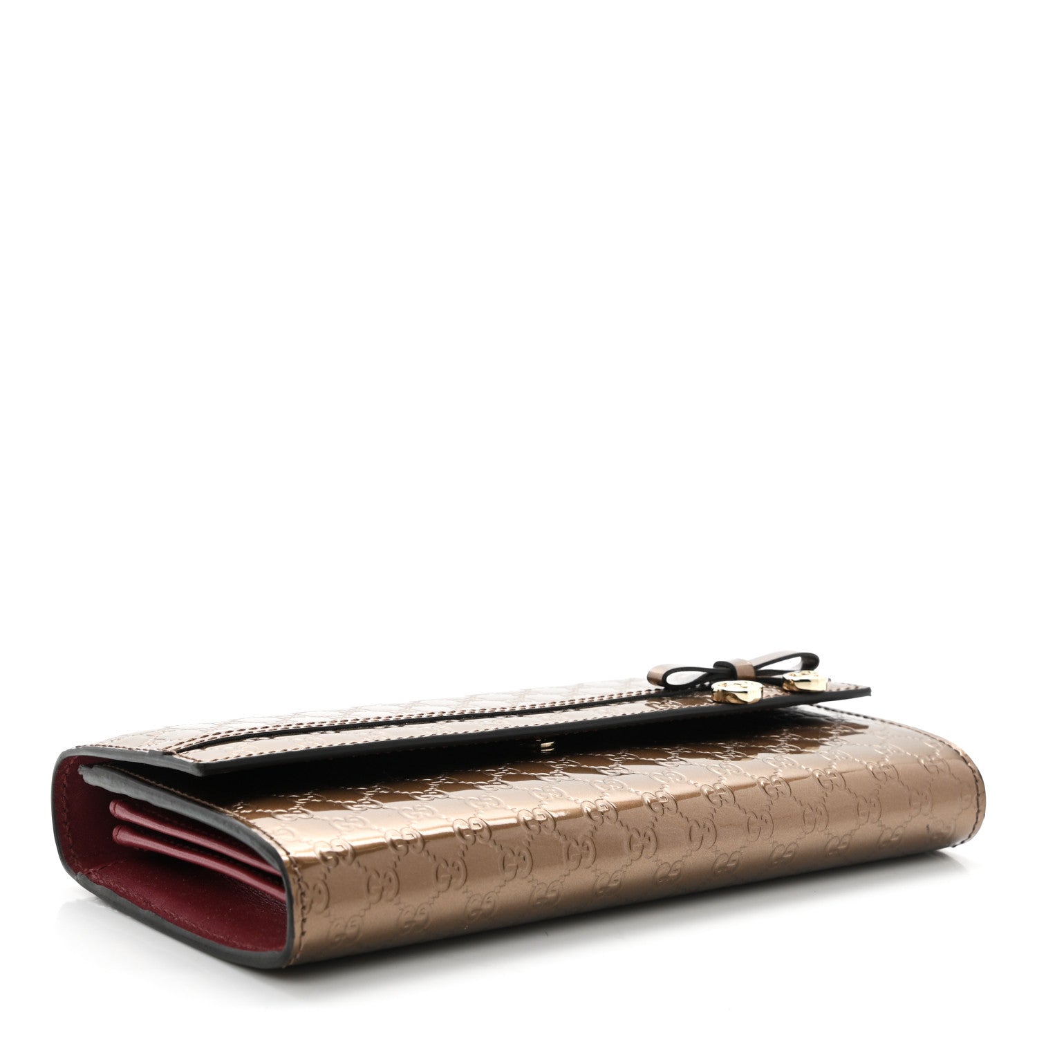 Gucci Shine Microguccissima Candy Continental Wallet Bronze 4 of 7