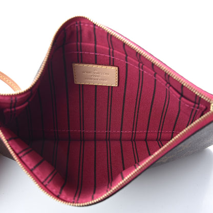 Louis Vuitton Monogram Neverfull MM GM Pochette Pivoine 5 of 6
