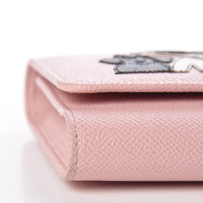 Dolce & Gabbana Dauphine Family Patch Mini Von Bag Rosa Carne 7 of 8