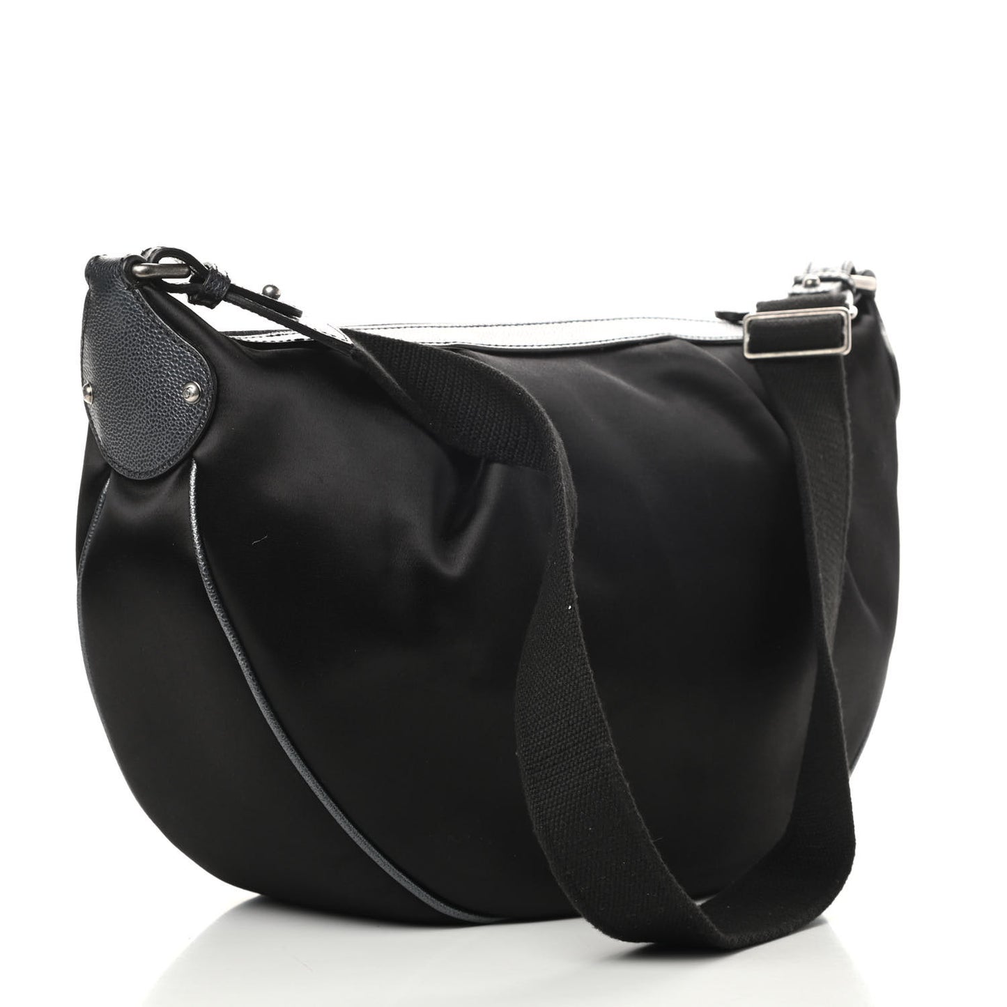 Satin Caviar CC Hobo Black