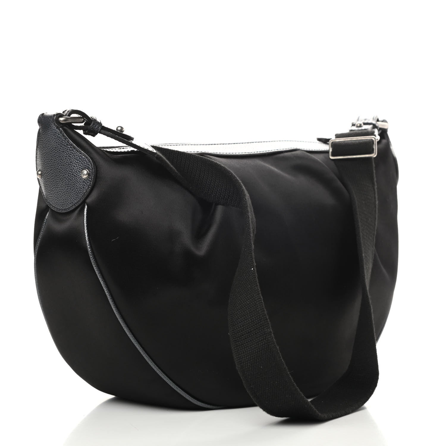 Chanel Satin Caviar CC Hobo Black 3 of 11