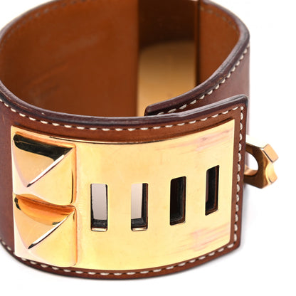 Hermes Barenia Collier de Chien CDC Bracelet XS Fauve 8 of 8
