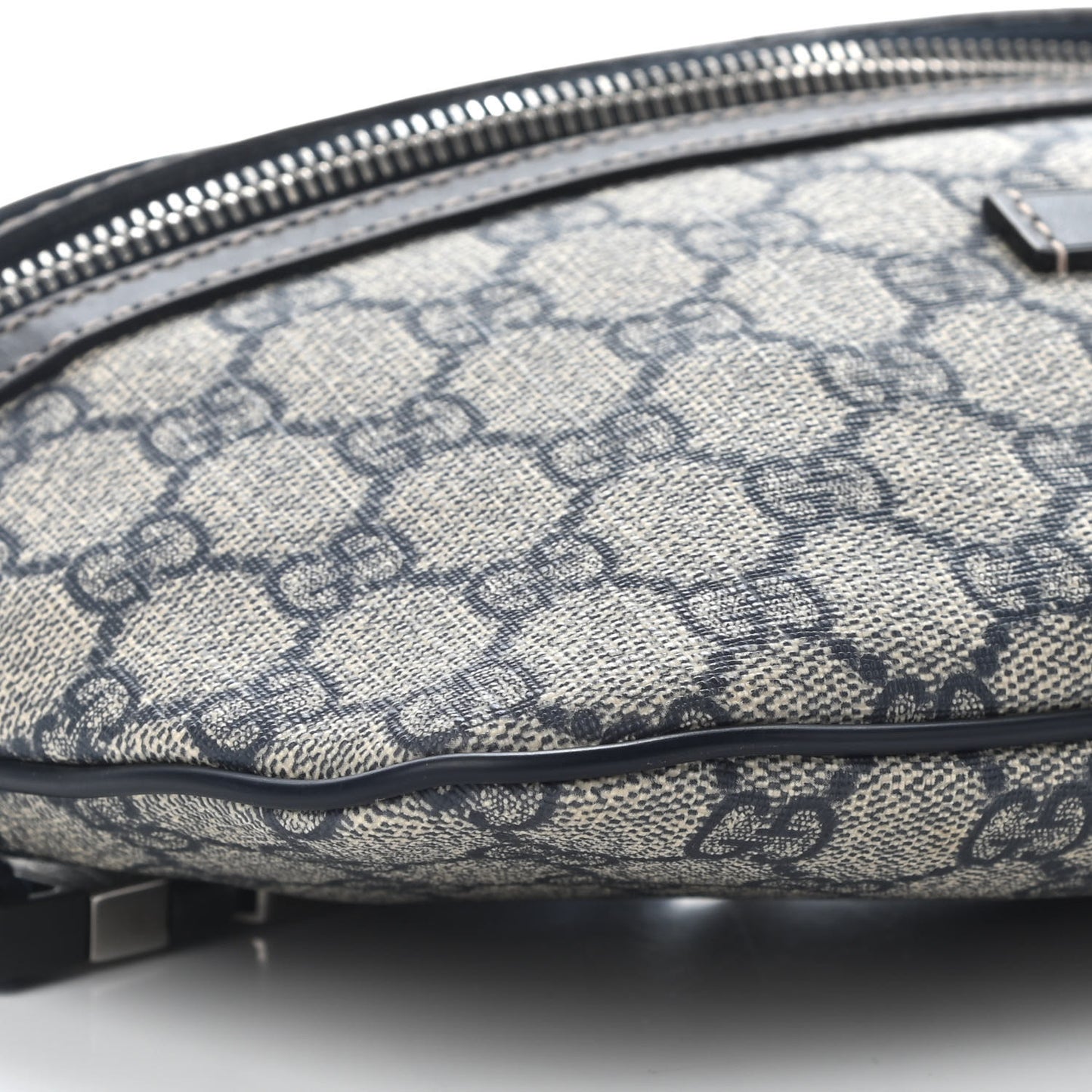 GG Supreme Monogram Belt Bag Navy