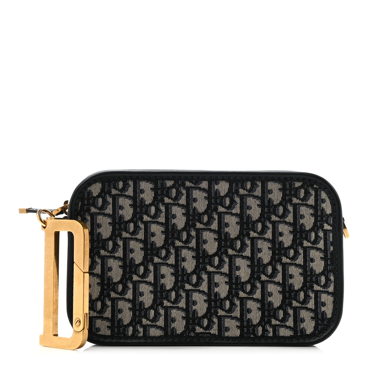Oblique Diorquake Clutch Blue