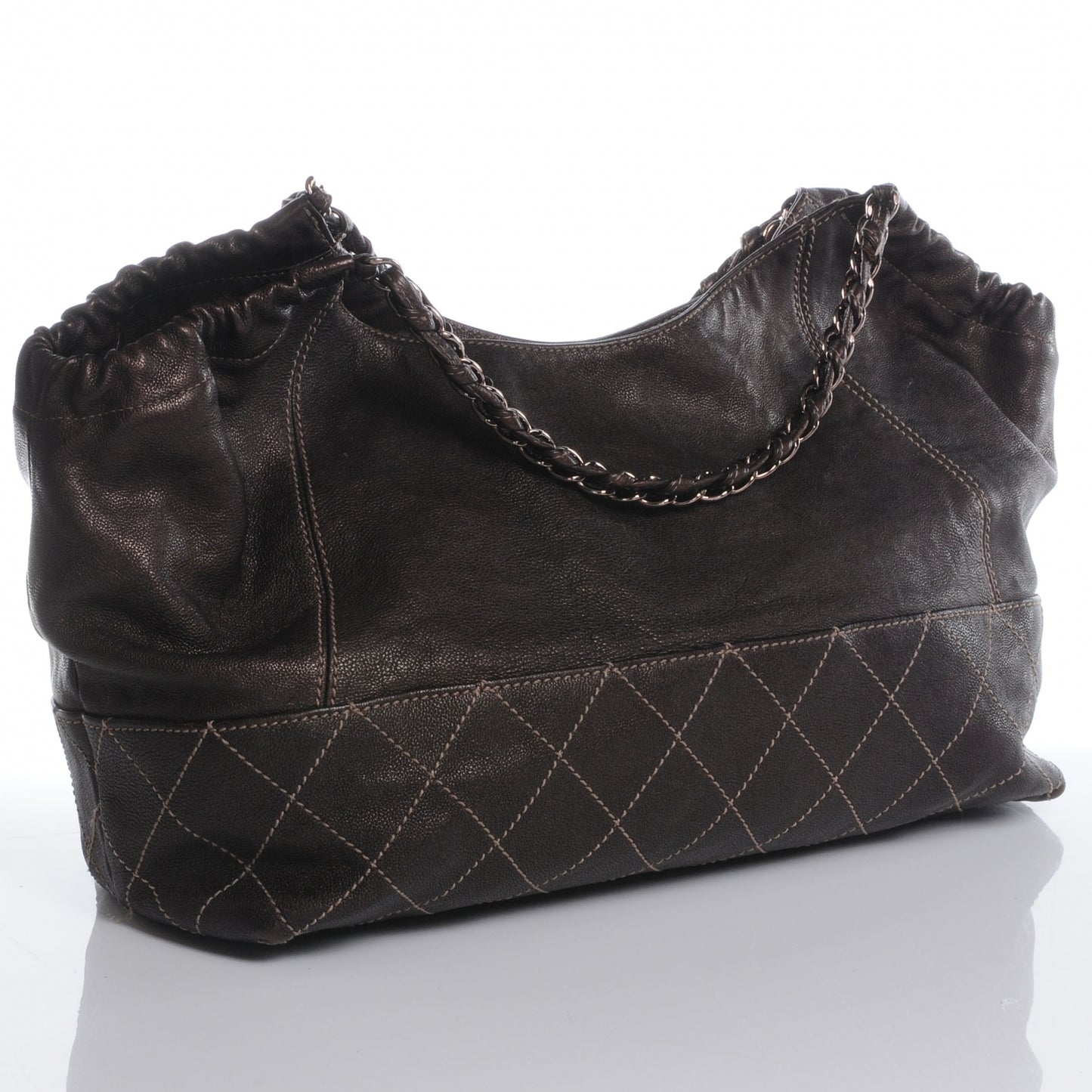 Calfskin Baby Coco Cabas Bronze