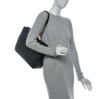 Chanel Calfskin Quilted Timeless Tote Black 2 of 7