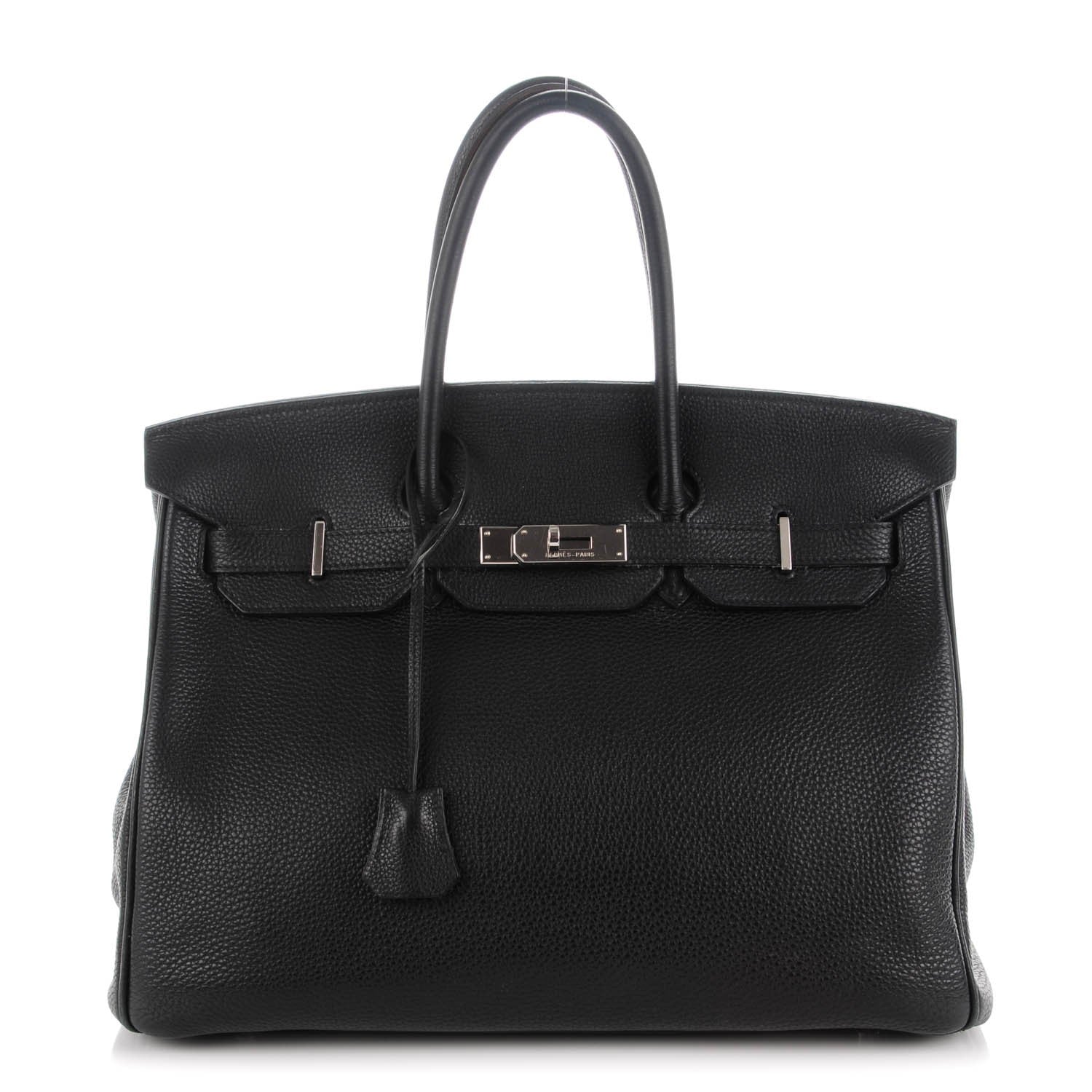Hermes Togo Birkin 35 Black 1 of 22