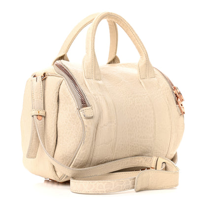 Alexander Wang Pebbled Lambskin Rockie Dune Rose Gold Hardware 2 of 21