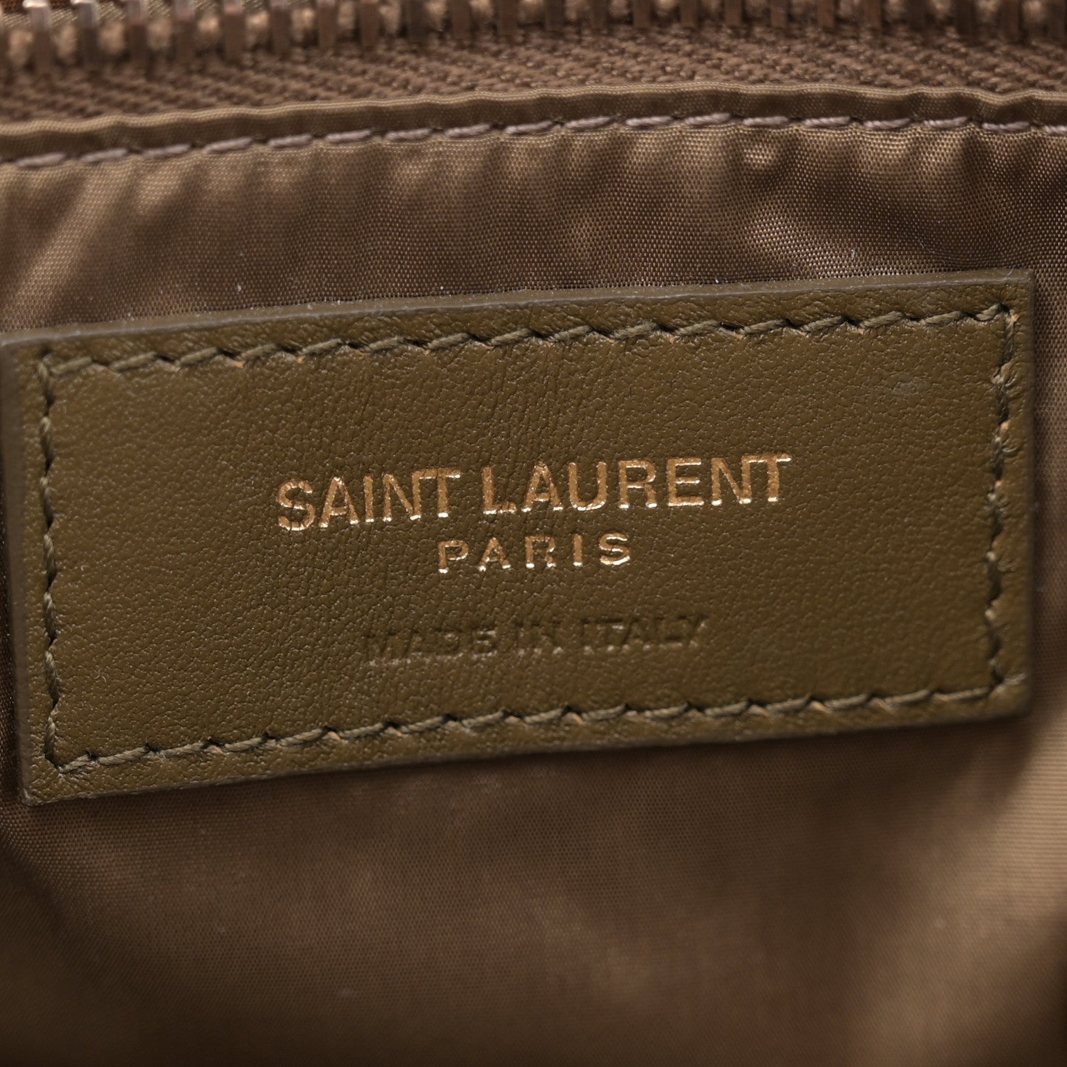 Saint Laurent Econyl Nylon Le 5 A 7 Hobo Bag Green 6 of 10