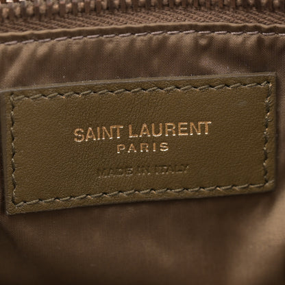 Saint Laurent Econyl Nylon Le 5 A 7 Hobo Bag Green 6 of 10