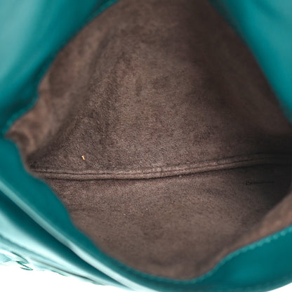 Bottega Veneta Nappa Intrecciato Small Chain Crossbody Teal 5 of 12