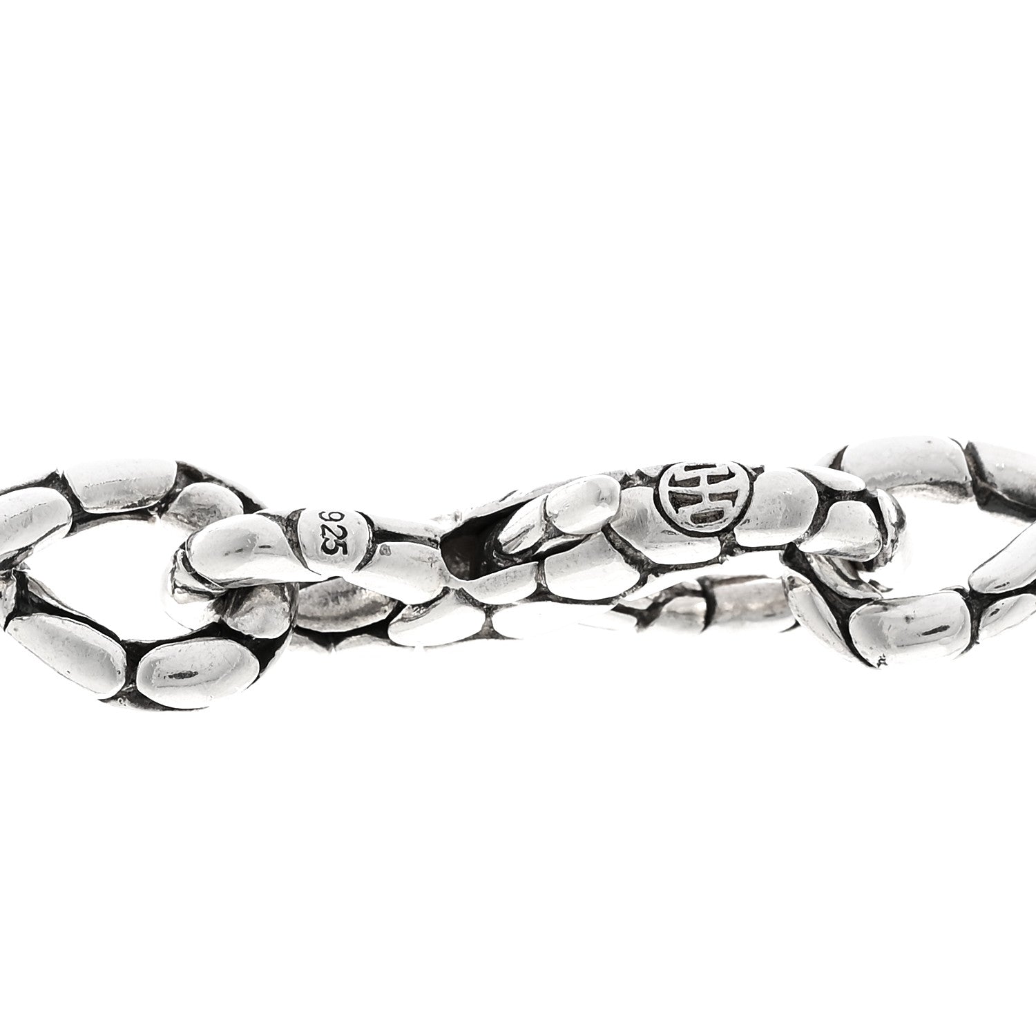 John Hardy Sterling Silver Kali Pebble Infinity Chain Necklace 5 of 5