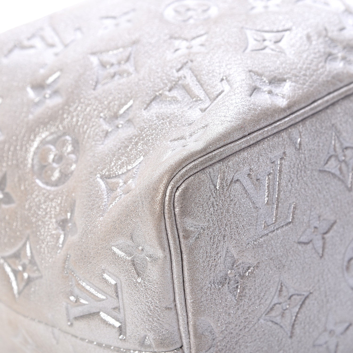 Louis Vuitton Monogram Shimmer Halo Silver 8 of 13