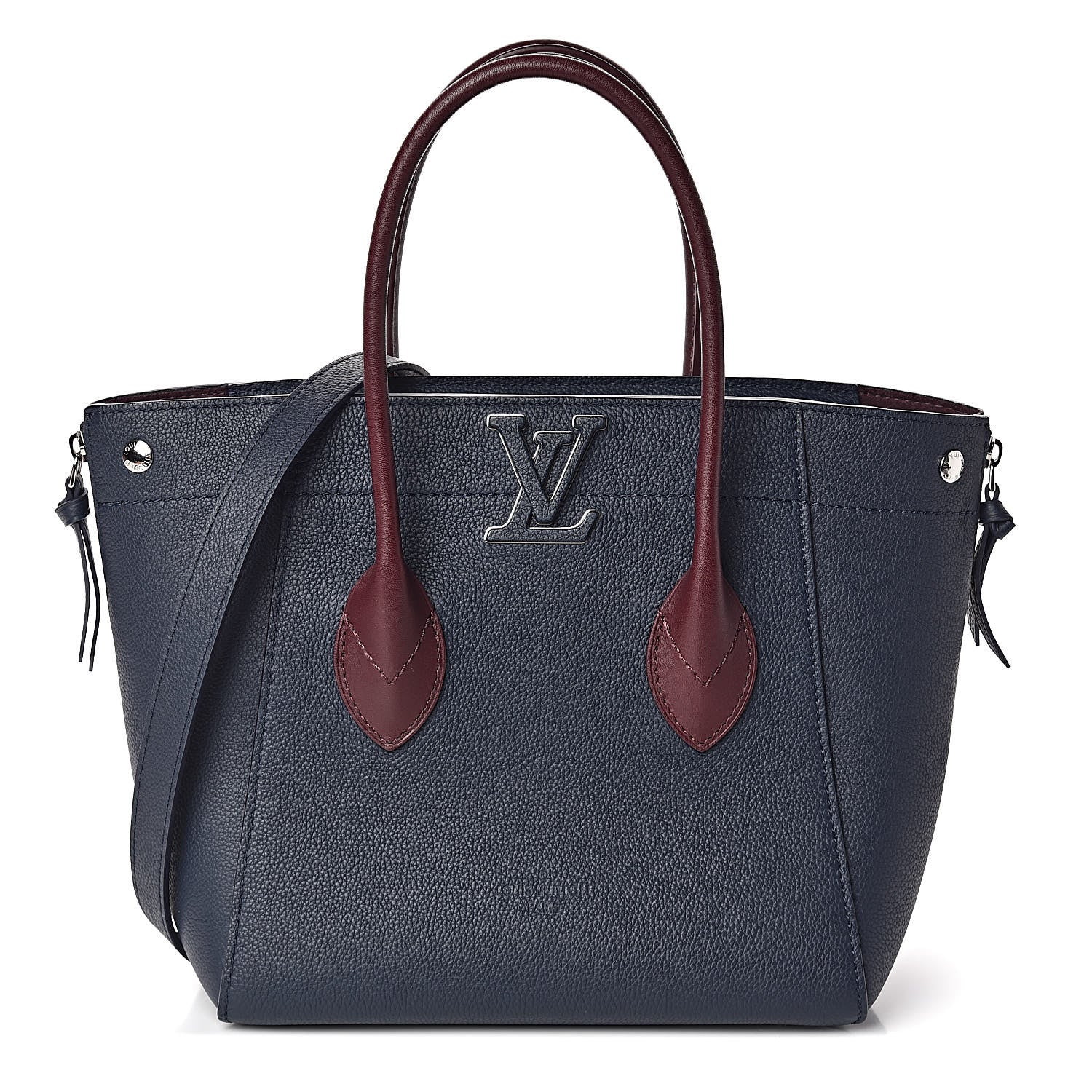 Louis Vuitton Calfskin Freedom Navy 1 of 9