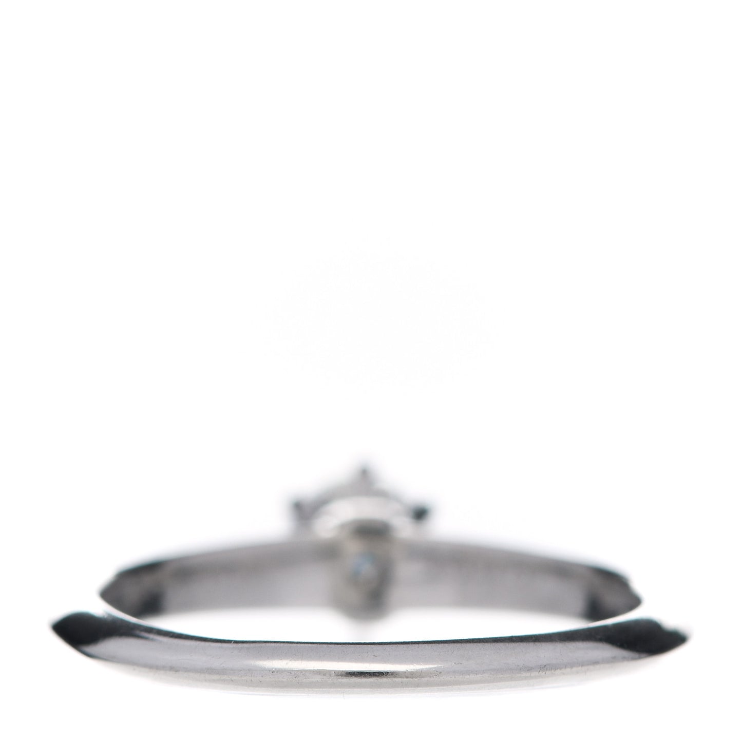 Platinum Diamond .55ct Solitaire Engagement Ring 57 8