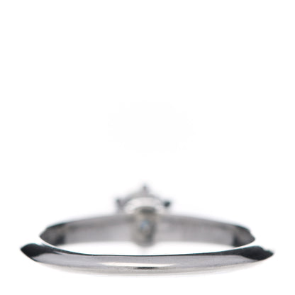 Tiffany Platinum Diamond .55ct Solitaire Engagement Ring 57 8 4 of 6