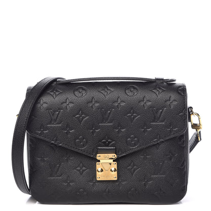 Louis Vuitton Empreinte Pochette Metis Black 1 of 8