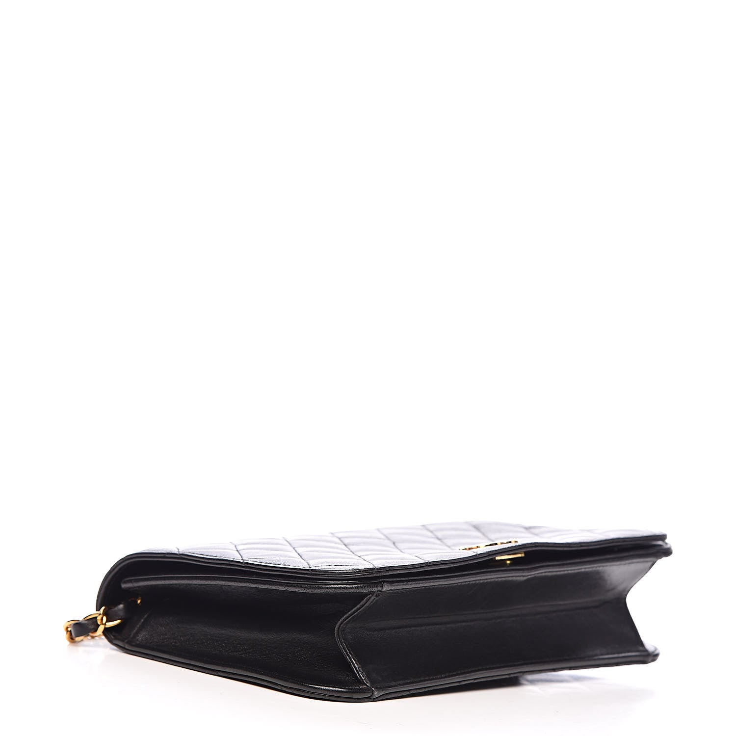 Chanel Lambskin Quilted Small Single Flap Black 4 of 12