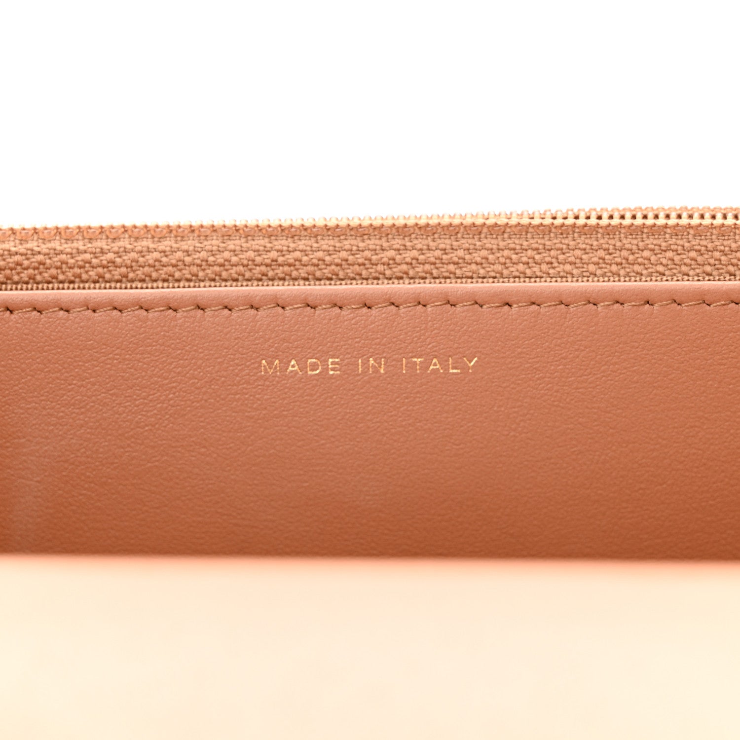 Chanel Lambskin Quilted Chanel 19 Wallet On Chain WOC Brown 7 of 12