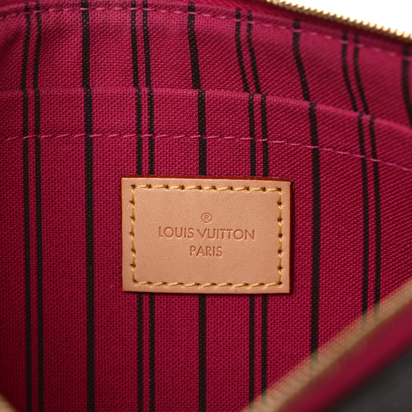 Monogram Neverfull MM GM Pochette Pivoine