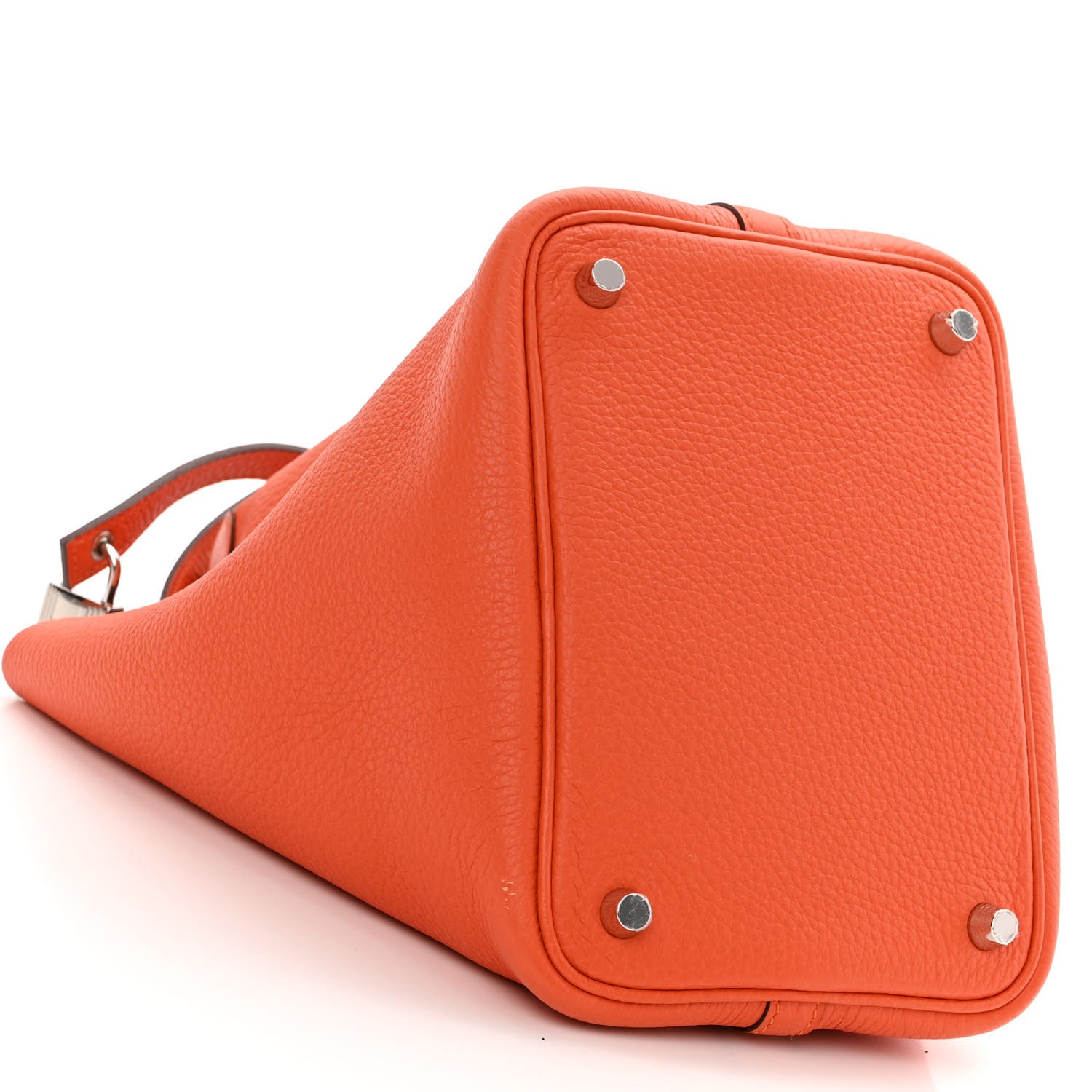 Hermes Taurillon Clemence Picotin Lock 18 PM Orange 9 of 11