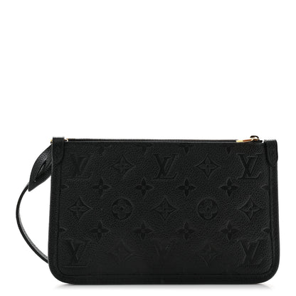 Louis Vuitton Empreinte CarryAll PM Pochette Black 1 of 8