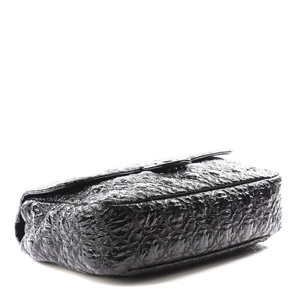 Chanel Vinyl Rock In Moscow Single Flap Black 3 of 11